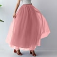 thumbnail image 2 of TAIAOJING Women Fashion Mid Length Tutu Dress Adult Dress Mesh Half Skirt, 2 of 4