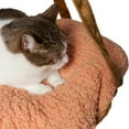 thumbnail image 3 of Pet Life ® 'Kittyhaus' Dual-Lounge Hanging Relaxing Kitty Cat Pillow Bed Hammock Lounger, 3 of 4