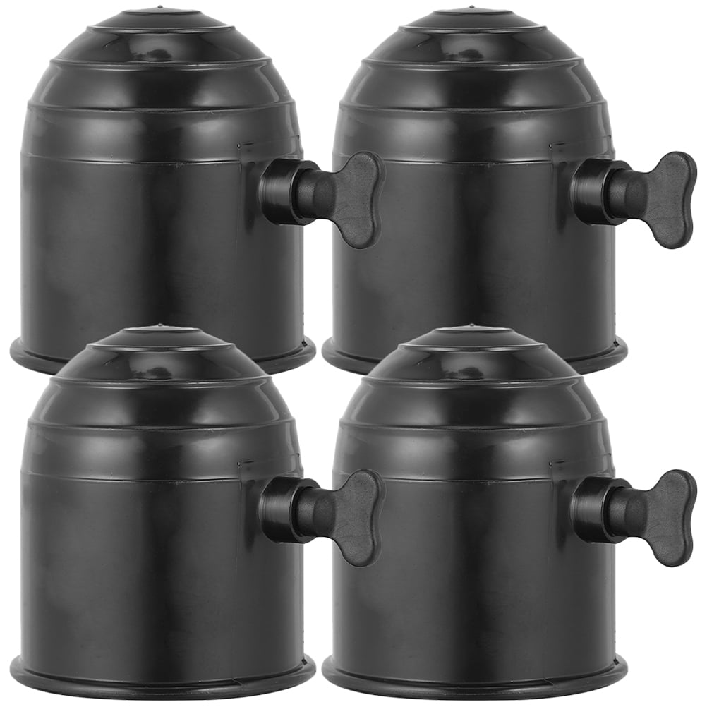 HOMEMAXS 4pcs Hitch Ball Cover Replacement Tow Ball Cover Truck Trailer Hitch Cover
