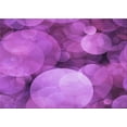 thumbnail image 1 of Ahgly Company Indoor Rectangle Patterned Bright Neon Pink Purple Area Rugs, 2' x 5', 1 of 1