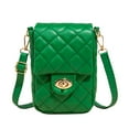thumbnail image 1 of Bolso de hombro único para mujer Bolso bandolera con entramado Bolso para teléfono móvil, 1 of 5