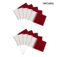 thumbnail image 5 of Soidarity 10 piezas de decoración de bandera nacional, banderas portátiles para agitar a mano, diseño de celebración de competición de fútbol Deportes y aire libre Soidarity OD028725-00B, 5 of 5
