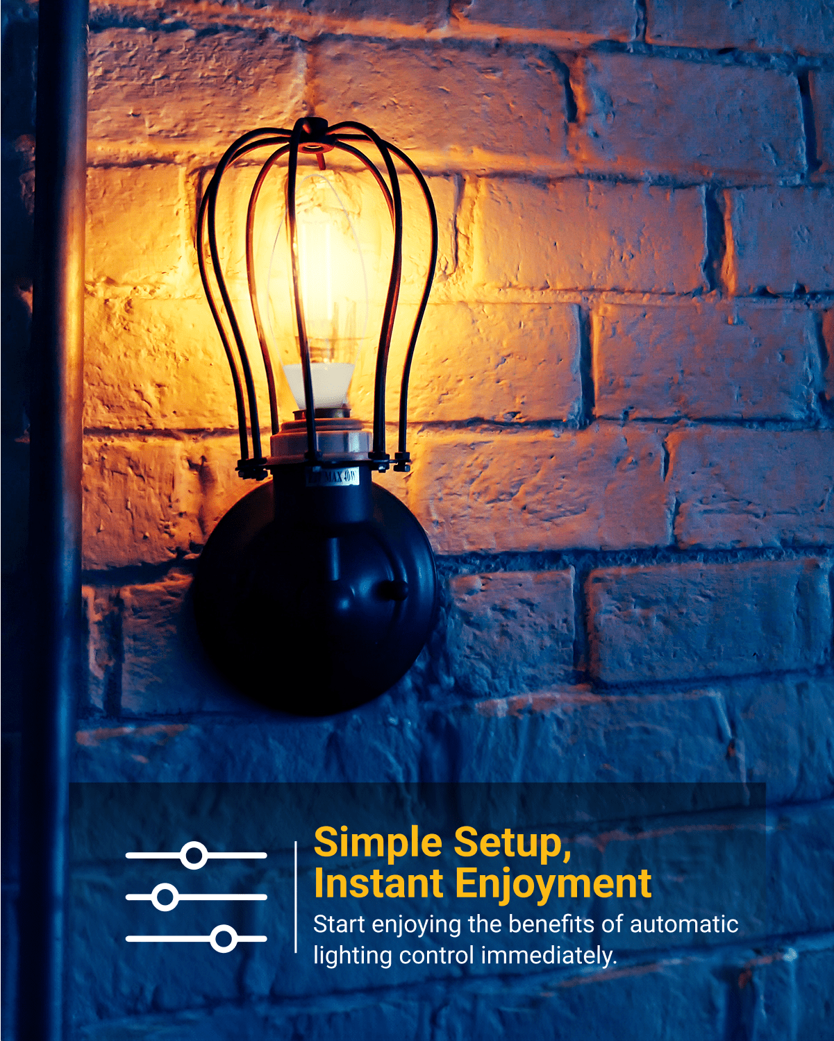 Sunco 6 Pack Dusk to Dawn LED Outdoor Light Bulb B11, Edison Filament Candelabra Bulbs for Porch Lighting, 500 LM, 5W (40W Equivalent), 3000K Warm White, E12 Base, Photocell Sensor UL