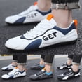 thumbnail image 2 of CHENge Mens White Sneakers Comfortable Lightweight Arch Support Zero Drop Basketball Shoes Men Mesh Gym Sports Training Sneakers, 2 of 9