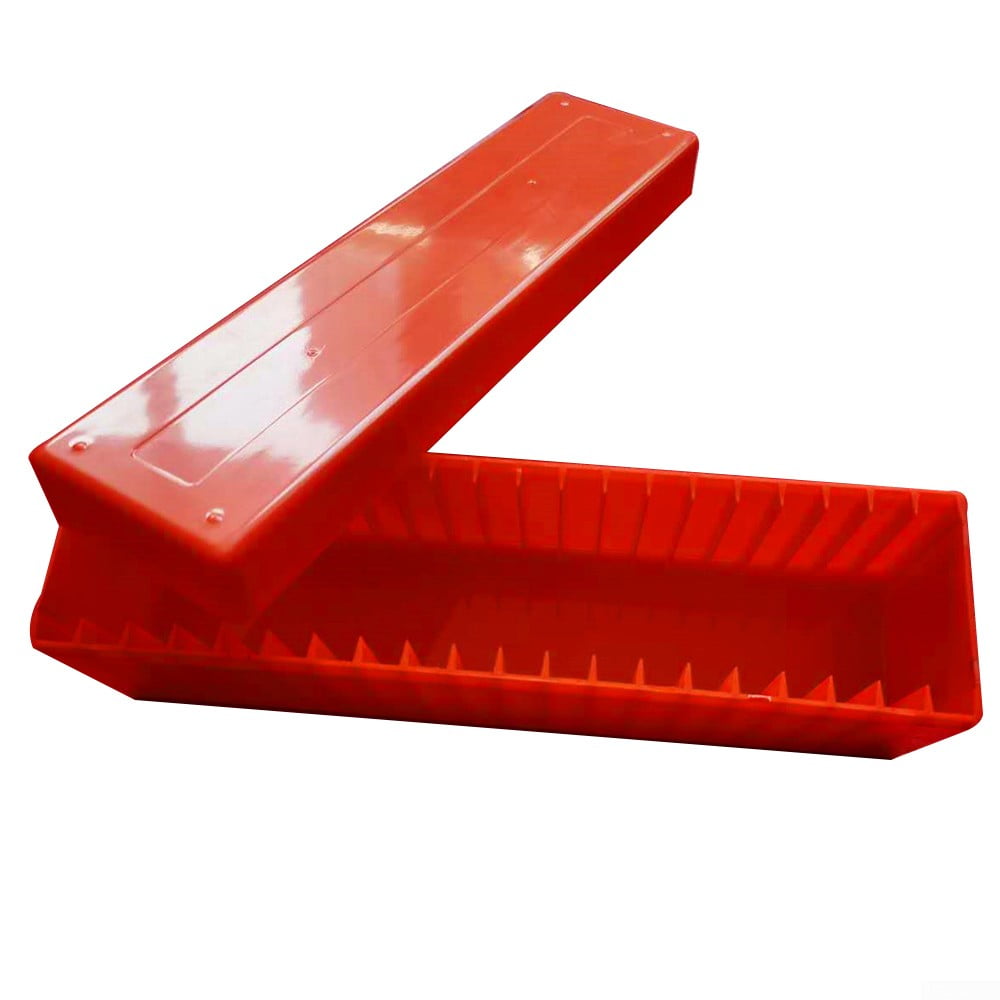 3 Official NGC Red Plastic Coin Slab Boxes Each Hold 20 Certified Graded Coins