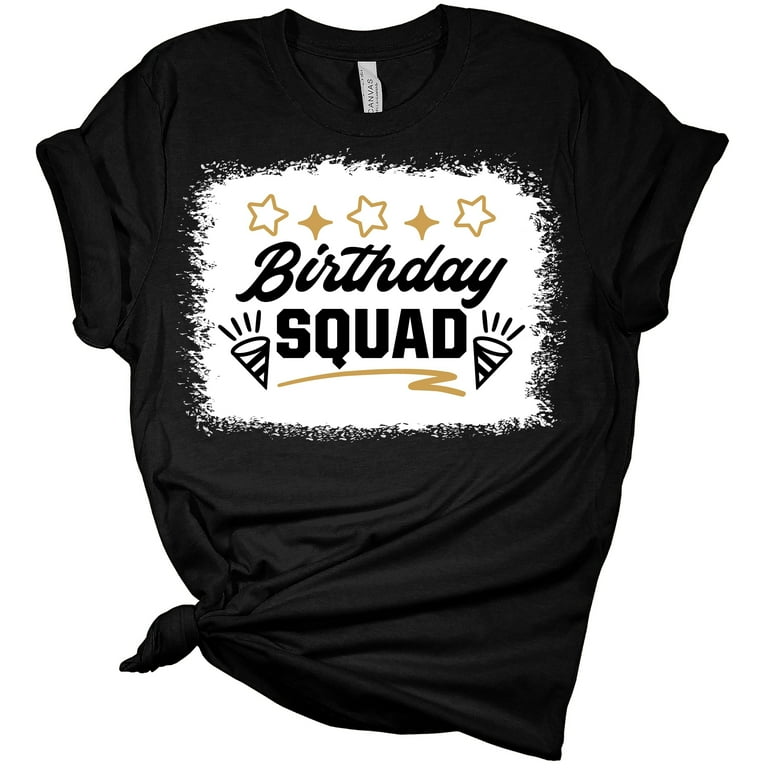 Birthday girl and hotsell birthday squad shirts