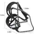 thumbnail image 3 of TIELUTT Walk Traction Cleats Ice Cleats 360° Steel Coil Grip for All Direction Traction Elastic Outer Band Traction Cleats for Winter Walking on and Ice Climbing Hiking Unisex, 3 of 4