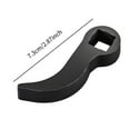 thumbnail image 3 of Wisewang Tête Adaptateur Clé Compacte Pièces de Réparation Outil de Voiture pour Zones Serrées Type Carré Fleur de Prunier, 3 of 4