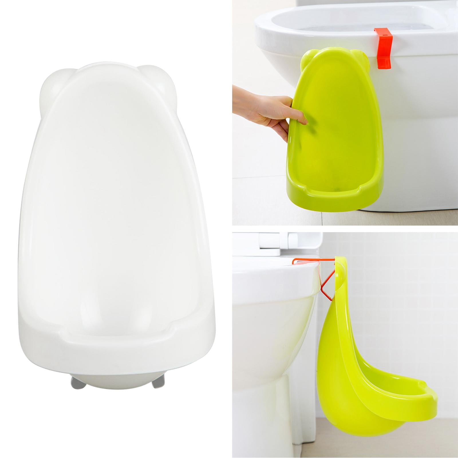 Hanging Baby Potty Toilet Training Smooth Standing Potty Toilet for Boys - green