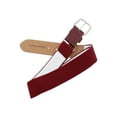 thumbnail image 2 of Performance Baseball Softball Belt (Adult, Cardinal), 2 of 2