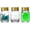 3, variant on 3 count Glass bottles 1oz 30 ml Glass Reagent Bottles Transparent Sample Jar,Wide Mouth, with Scale for , Argent Lid (3)