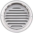 thumbnail image 1 of Protecteur de Ventilation en Acier Inoxydable Grille Persienne Couvrant Ventilation Capot Rond, 1 of 9