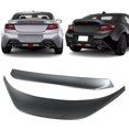 thumbnail image 2 of Ikon Motorsports Roof + Trunk Spoiler Compatible With 2022-2025 Subaru BRZ Toyota GR86, Painted #G1U Ice Silver Metallic ABS IKON Style Rear Window Visor Wing + TRD Style Trunk Spoiler, 2 of 8