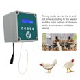 TUMALL Chicken Coop Actuator Motor Auto Chicken Door Opener Timing Mode