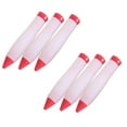thumbnail image 1 of Oleegame 2PC Tin Foil Roll Pen DIY Icing Silicone Decor Fondant Writing Tools Baking Cake Kitchen，Dining & Bar Red, 1 of 8