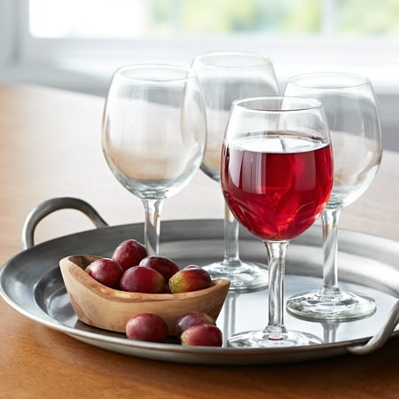 Mainstays All-Purpose 11-Ounce Wine Glasses, Set of (Best Riedel Wine Glasses)