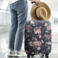 thumbnail image 2 of Pioneer Flower Floral Print Pattern Luggage Cover Fashion Suitcase Cover Baggage Covers Fit 25-28 Inch Luggage (Go Travel), 2 of 5