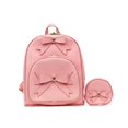 thumbnail image 1 of Leather Bow Backpack, 1 of 2