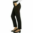 thumbnail image 3 of Kirkland Signature Women's Pants Sz 10 Slim Leg Ankle Length Trouser Black, 3 of 3