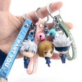thumbnail image 3 of Figura de Anime versión Q Jujutsu Kaisen llavero Satoru Gojo Itadori Yuji Fushiguro Megumi figura de acción niño juguete para regalo colección, 3 of 4