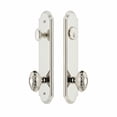 thumbnail image 4 of Grandeur Arc Tall Plate Single Cylinder One Piece Knobset with Grande Victorian Knob, 4 of 6