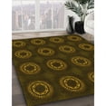 thumbnail image 3 of Ahgly Company Machine Washable Indoor Rectangle Transitional Dark Bronze Brown Area Rugs, 8' x 10', 3 of 7