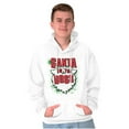 thumbnail image 5 of Christmas Santa is the Boss Beard Hoodie Sweatshirt Women Men Brisco Brands M, 5 of 6