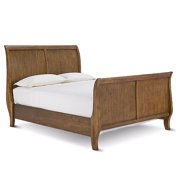 Canopy Sleigh Bed Footboard, Chestnut Finish, Queen