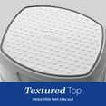thumbnail image 4 of Chicco Single Step Stool for Toddlers with Grip-Texture Top and Anti-Slip Base - White, New, 4 of 5