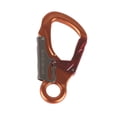 thumbnail image 2 of yotijay Carabiner Clip Double Locking Snap Hook 35 kN Snap Auto Locking Carabiner Spring Orange, 2 of 9