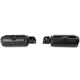 thumbnail image 2 of Krator Black Skull Foot Pegs Compatible with Suzuki / Honda / Triumph / Can-Am Left & Right Set (Front/Rear Footrests), 2 of 4