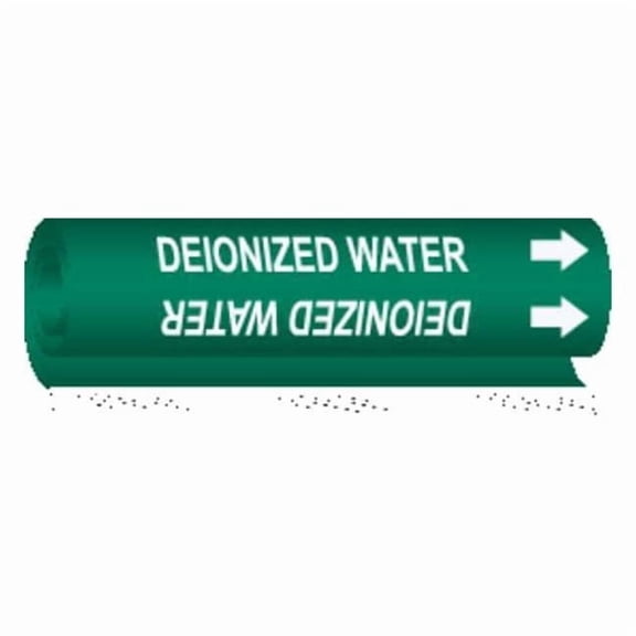Brady Pipe Marker,Deionized Water, 5671-I 5671-I
