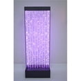 thumbnail image 1 of Bluworld GF4OB Gardenfall Bubble Fountain 48in x 18in Black base w/Clear Acrylic panel, 1 of 1