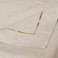 thumbnail image 2 of Styles  Hemstitch Design Natural Tablecloth. One Piece (80" Square), 2 of 3