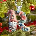 thumbnail image 4 of dajkiuy Clearance Christmas Gnome Ornaments Christmas Tree Decorations Pendant Ornaments Xmas Tree Hanging Santa Gnomes Acrylic Doll Christmas Ornaments Set Holiday Party Decor (R Style), 4 of 6