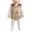 Khaki, variant on mgoYE Newborn Baby Boy Girl Thanksgiving Outfit Turkey Sleeveless Smocked Bubble Romper Plaid Bodysuit Fall Clothes