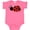 Hot Pink, variant on Inktastic Ladybug Girls Baby Bodysuit