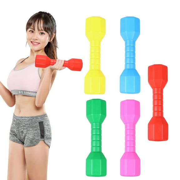 OUNONA 4 Pcs Barbells for Kindergarten Bop Toddlers Dumbbell Fitness Child Green