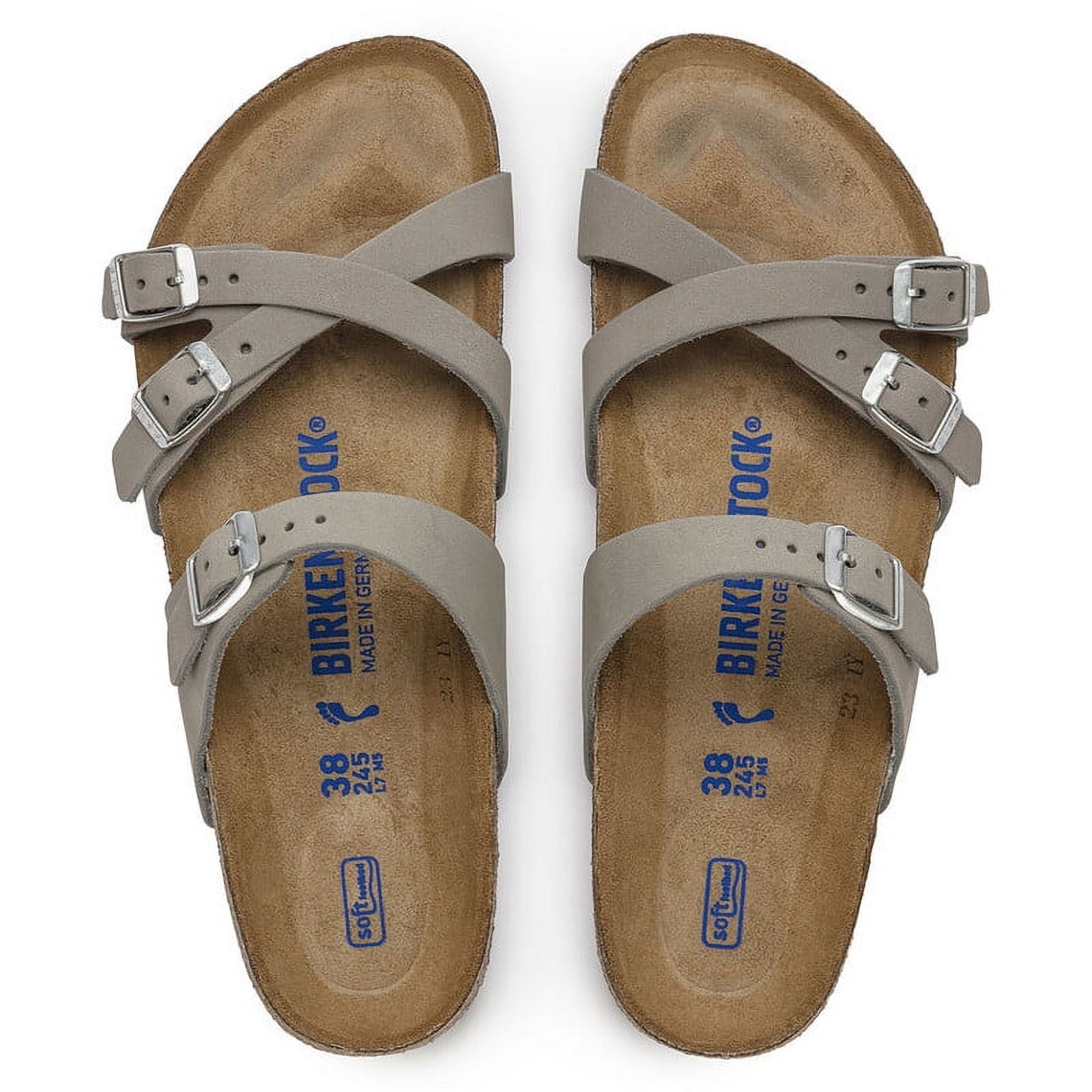 BIRKENSTOCK Franca Nubuck Leather Sandals: Elevate Your Style with Elegant Comfort for Every Step - Multiple Colors and Sizes