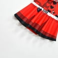 thumbnail image 5 of Girls Princess Red One Piece Swimsuit One Shoulder Sets Summer Beach Tankinis Swimwear, Size 7-8, 5 of 8