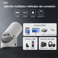 thumbnail image 2 of AOC Proyector portátil WiFi y Bluetooth, 4K Full HD, rotación de 180°, 8000 lúmen, 220 ANSI, corrección Trapezoidal, para portátil, 2 of 5