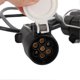 thumbnail image 2 of 12V Trailer Adapter 13 Pin Plug to Dual 7 Pin Trailer Light Adapter for Motorhome Caravan Boat EU Standard, 2 of 2