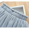 thumbnail image 6 of Efsteb 2-12 Years Toddler Girls Tutu Skirt Sequins Girl Short Skirts Princess Birthday Bow Tulle Dress (Gray,3 Years), 6 of 8