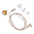 thumbnail image 1 of Cable de 2 pines reemplazo flexible Gran transmisión Receptor de 2 núcleos con tapón para los oídos para viajes para el hogar ANGGREK Otros, 1 of 8