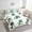 White Green, variant on YST Kids Rabbit Bedding Twin Size 7pcs Brown White Bunnies Comforter Set,Cute Girls Printed Bedding Comforter Sets Yellow Duck Bed In A Bag Wild Animal Bed Sheets Set Botanical Room Decor