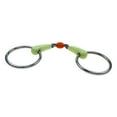 koolsoo Horse Bit Horse Snaffle Bits O Rubber Wrapped Horse Training