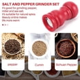 thumbnail image 3 of Wood Salt and Pepper Grinder Set Manual Pepper Salt Shaker, Solid Wood with Adjustable Coarseness R, 3 of 5