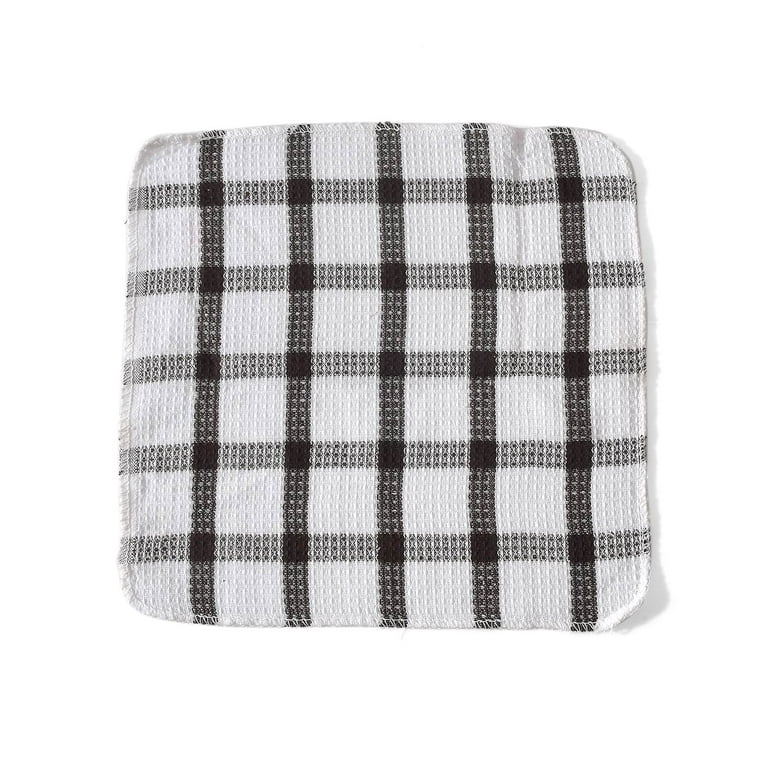 Shop LC 24 Piece Kitchen Towels 12x12 inches 100% Cotton Dish Rags for  Drying Dishes Kitchen Wash Clothes Gifts
