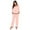 Pink, variant on LYMAYTER Women T-Shirt Pajamas Outfit Long Sleeve Soft Sleepwear Solid Color Loungewear Set S-XXL