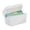 White, variant on Ngheia Index Card Holder Box for 3x5 Flash Cards, Plastic Notecard Storage Case with Divider, Portable Flash Card Organizer for Students (Blue)